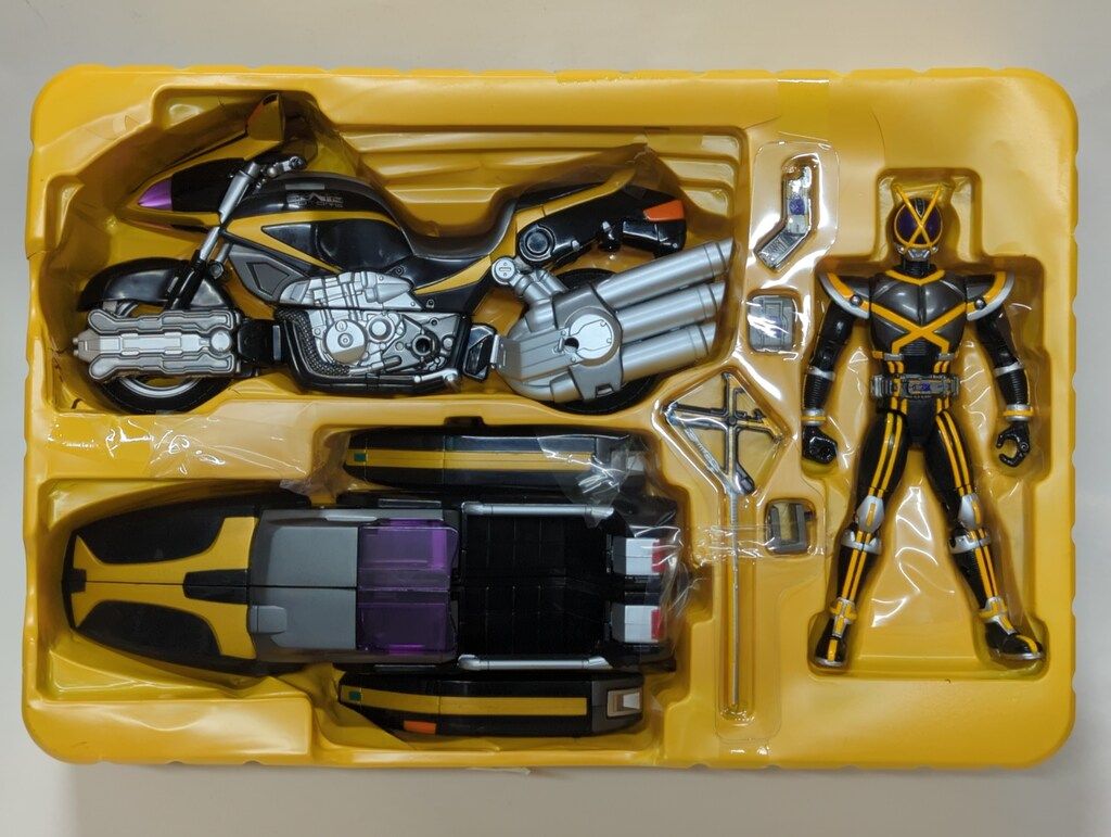 SUPER - S-RHF03(スーパーライダーヒーローシリーズ) 仮面ライダーカイザ&amp;サイドバッシャー 仮面ライダー555(ファイズ) 完成品 フィギュア バンダイ S-RHF03(スーパーライダーヒーローシリーズ) 仮面ライダーカイザ