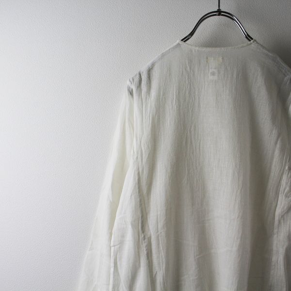 dosa ドーサ ボンボン付き ヘンリーネックカットソー 1/ホワイト  