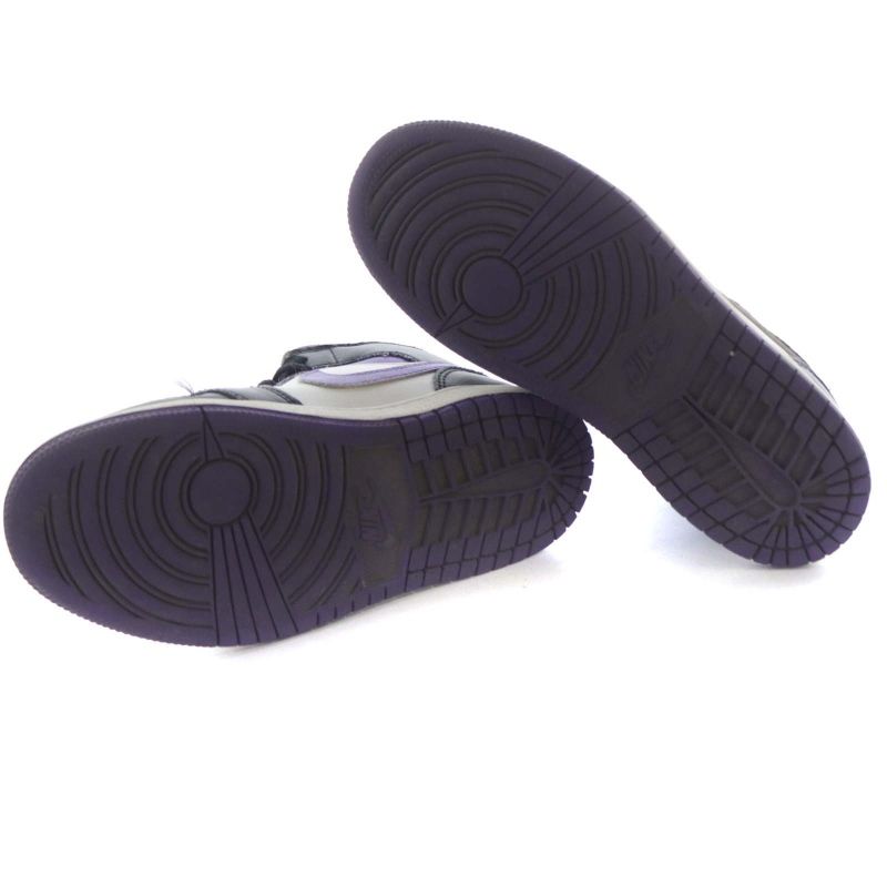 ナイキ NIKE 子供靴 PS Air Jordan 1 Mid Black Dark Iris White