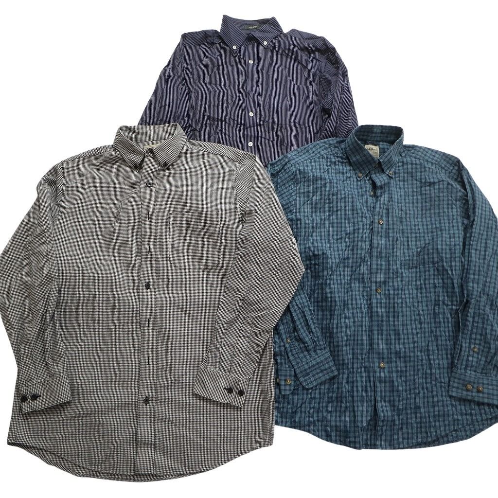 古着卸 まとめ売り アウトドアブランドMIX 長袖シャツ 10枚セット  