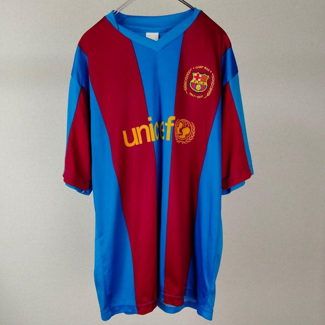 セール商品が満載 FCバルセロナ ゲームシャツ 背番号19 メッシ 半袖 Tシャツ ウェア