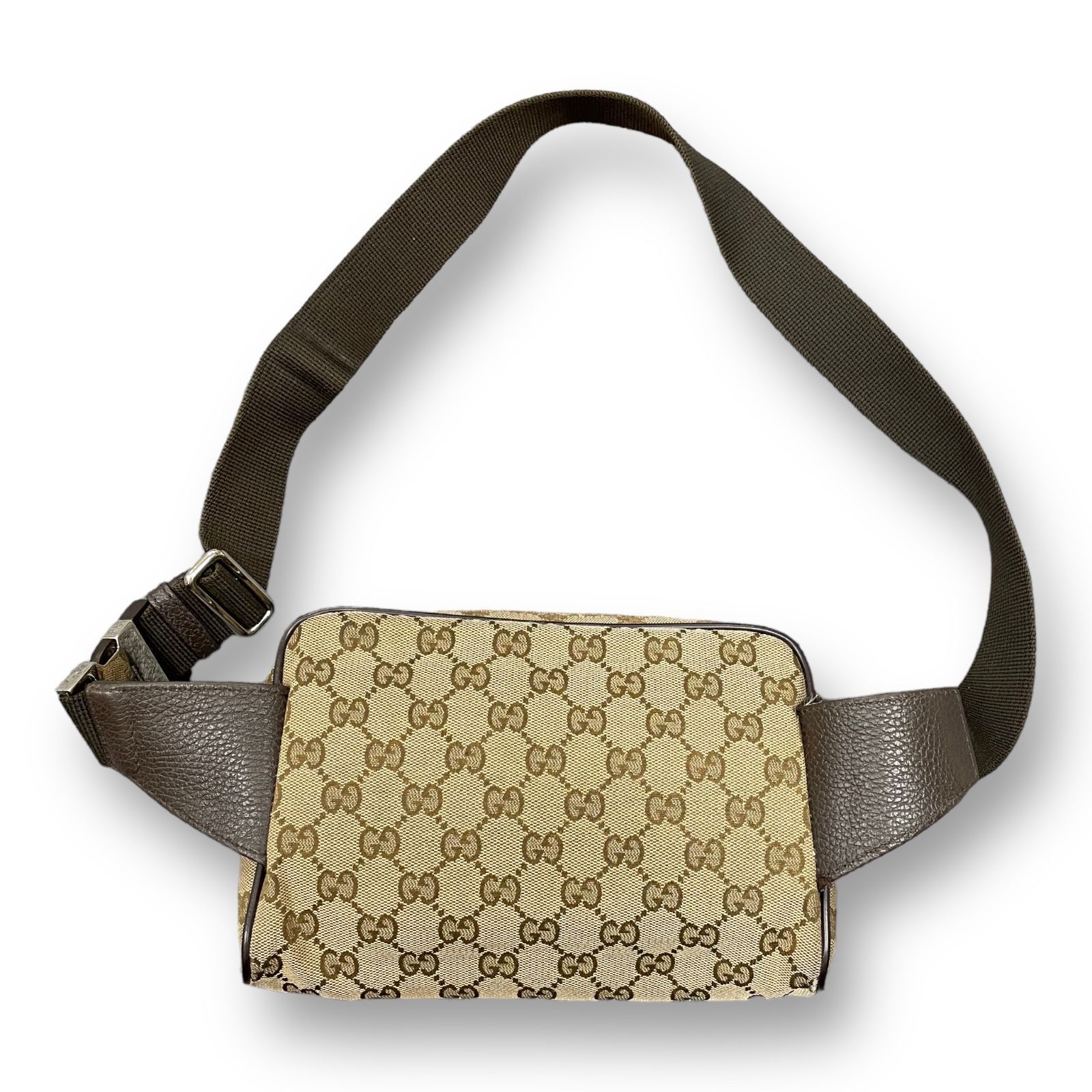 国内正規 GUCCI GGキャンバス ウエスト ボディバッグ 449174