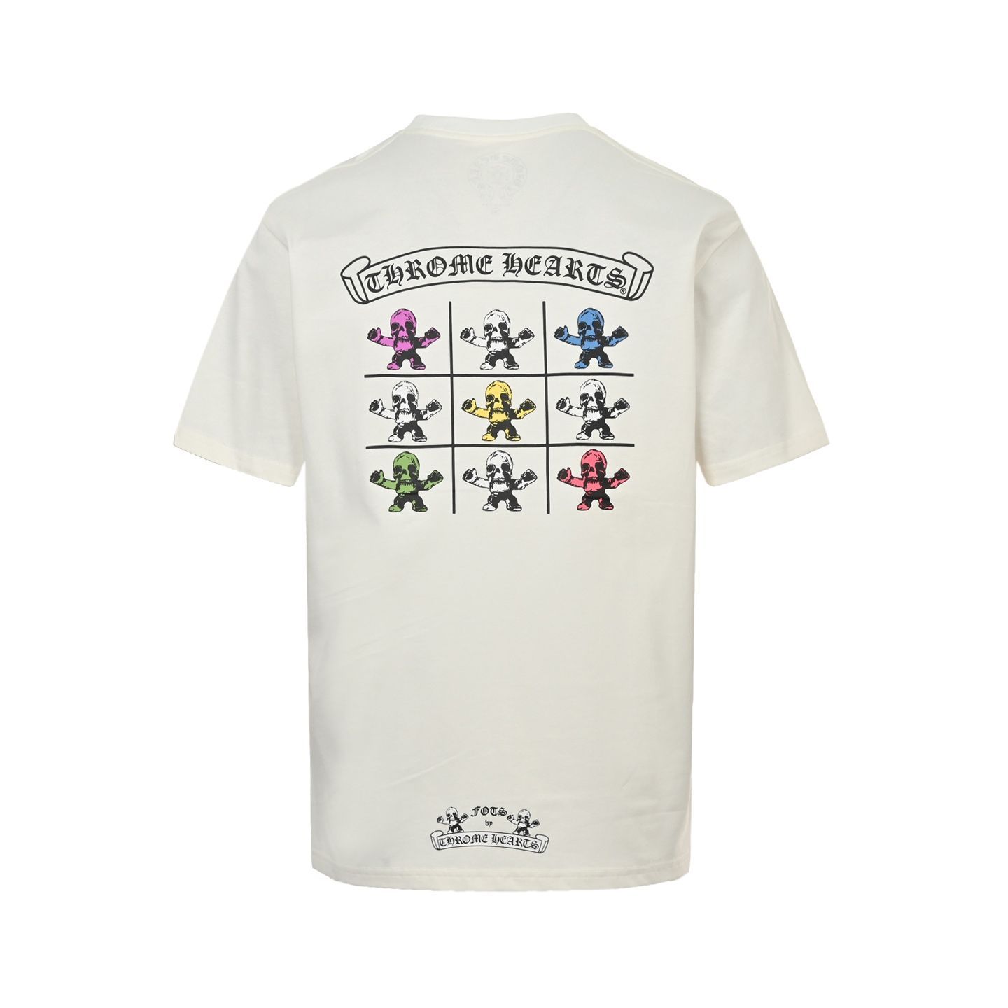 新作Chrome Hearts CHクロック Fotiバックスカル半袖