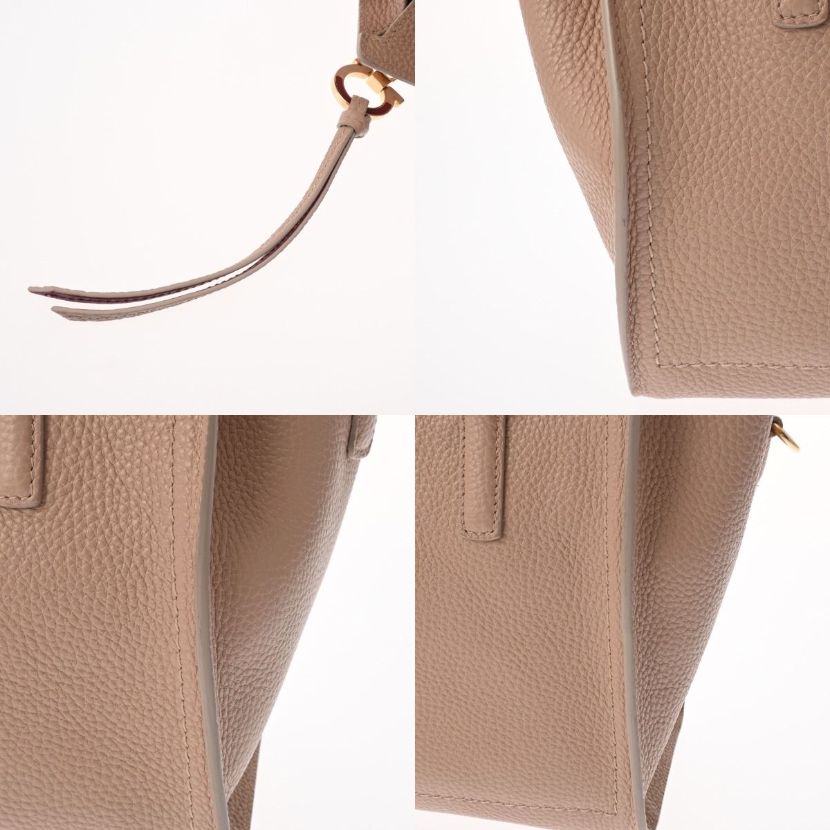 フェラガモ エイミー ピンクベージュ 21F478 レディース レザー トートバッグ DECORATOM_COM_BR