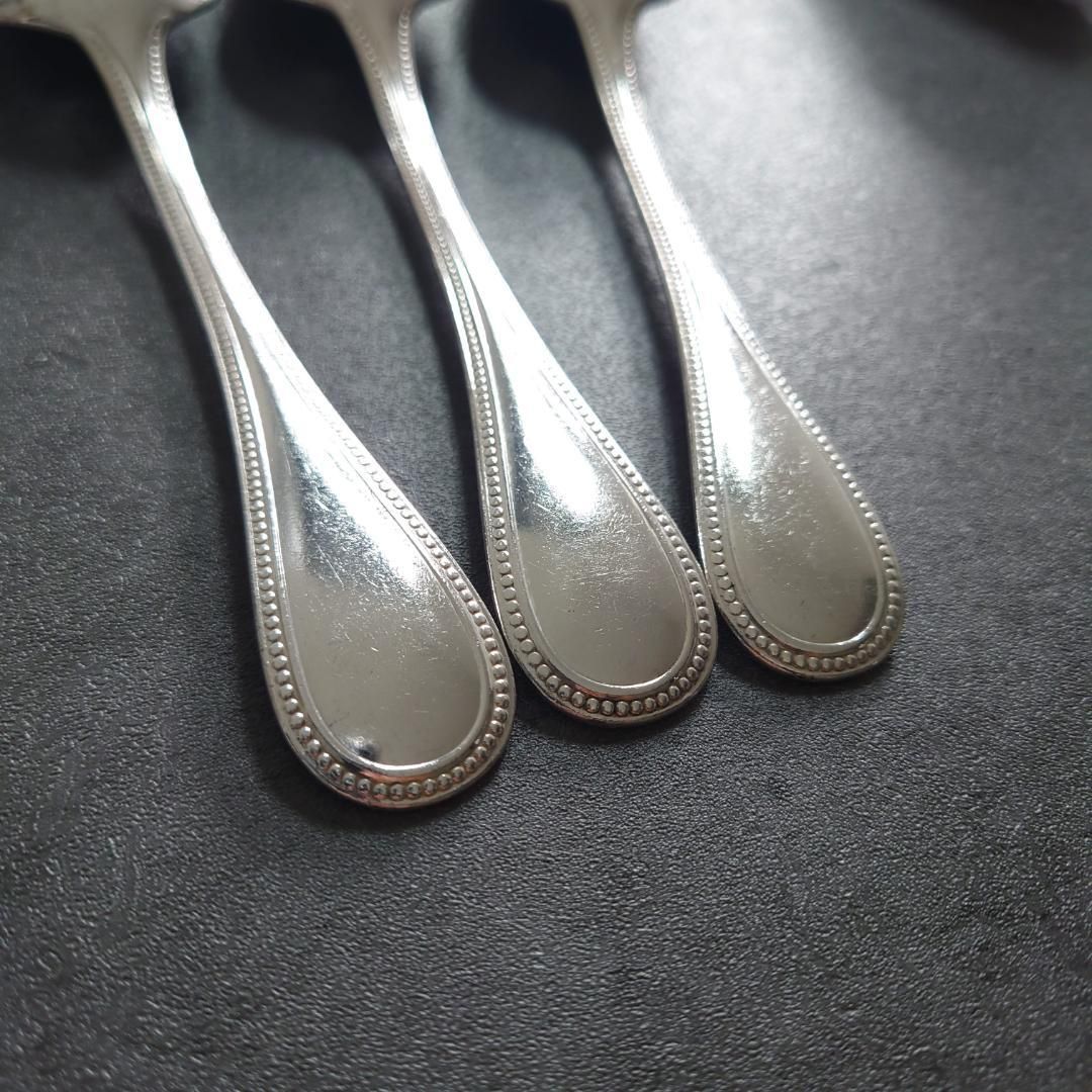 希少 クリストフル パール デザートスプーン 3点 - メルカリ