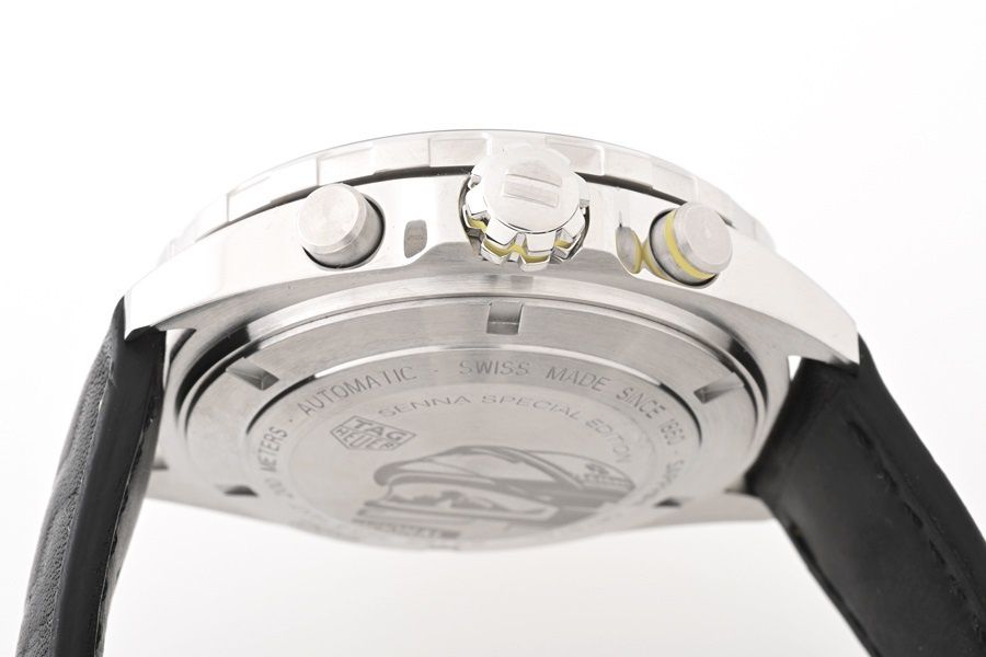 タグホイヤー / TAG HEUER　フォーミュラ1 クロノグラフ　CAZ201B.FC6487　グレー　自動巻き　セナ スペシャル エディション 【中古】 商品番号 A-157120 タグホイヤー / TAG HEUER フォーミュラ1 クロノグラフ CAZ201B.FC6487