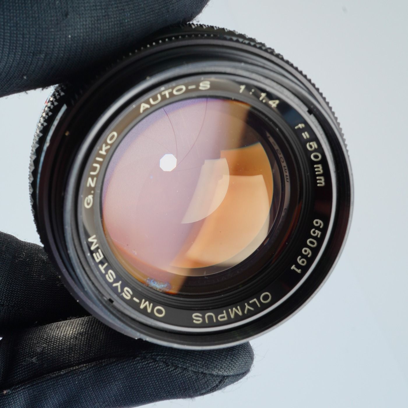 ジャンク】 OLYMPUS オリンパス OM-SYSTEM G.ZUIKO AUTO-S 50mm