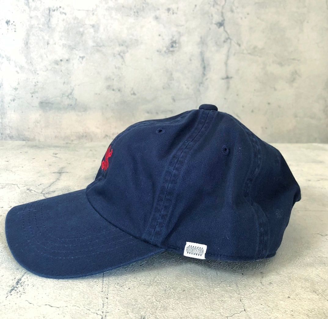 新作】SEVENTY FOUR セブンティーフォー TWILL BALL CAP ロゴ