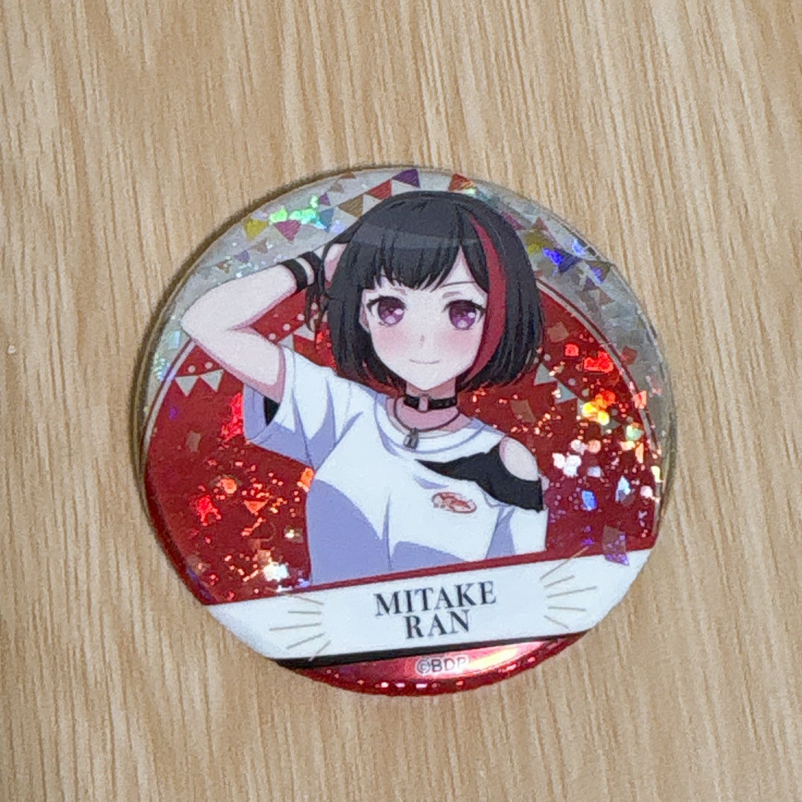 バンドリ 美竹蘭 カフェ 缶バッジ バンドリ 10周年の軌跡展 缶バッジ Afterglow 美竹蘭 - メルカリ