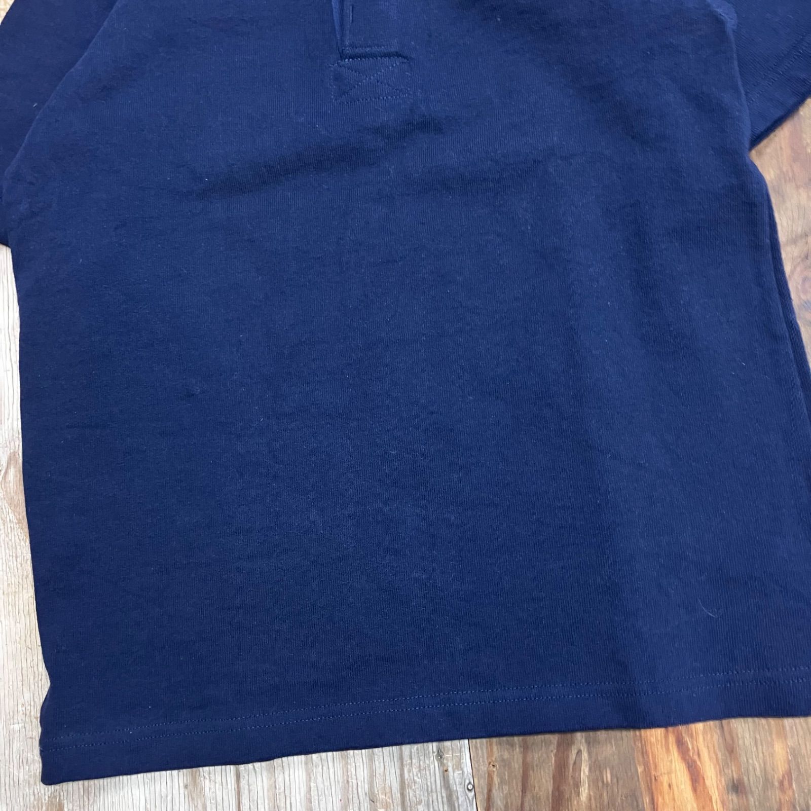 90s 旧タグ バーバリアン ラガーシャツ vintage 襟デニム BARBARIAN（バーバリアン）Heavy Weight Denim Rugby Collar