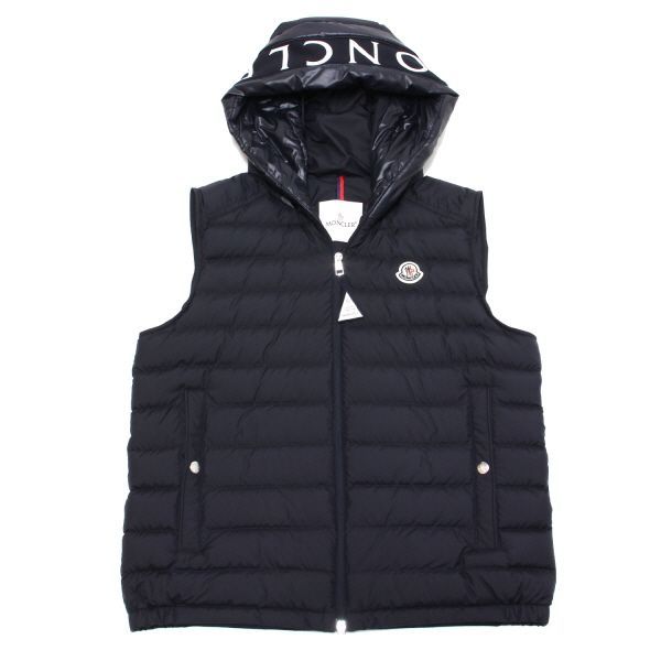 モンクレール　ダウンベスト 25SSモデル モンクレール MONCLER BOURGET フードロゴ ダウン