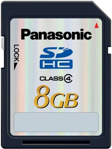 【在庫処分】RP-SDM08GL1K 8GB SDHCメモリーカード パナソニック