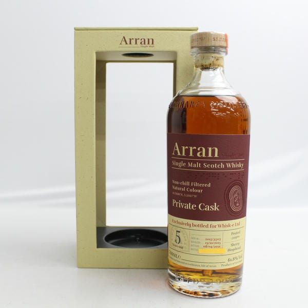 アラン 5年 シェリーホグスヘッド 2015-2021 61.8% 700ml - メルカリ
