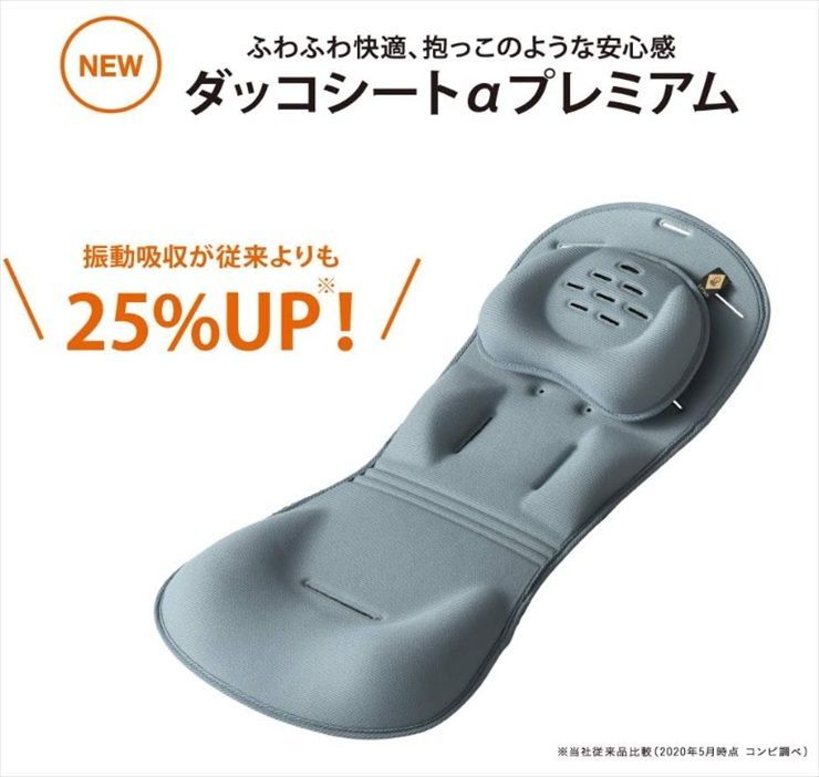 スゴカルSwitch エッグショック XL ラグーンネイビー コンビ ハイシート53cm 生後1ヶ月～ クリーニング済み A3615964