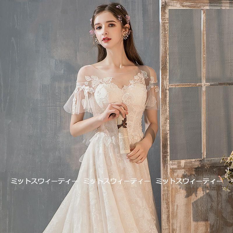 結婚式 ロングドレス