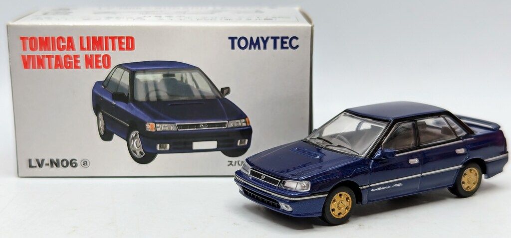 トミーテック TOMICA LIMITED VINTAGE NEO スバル レガシィRS(紺