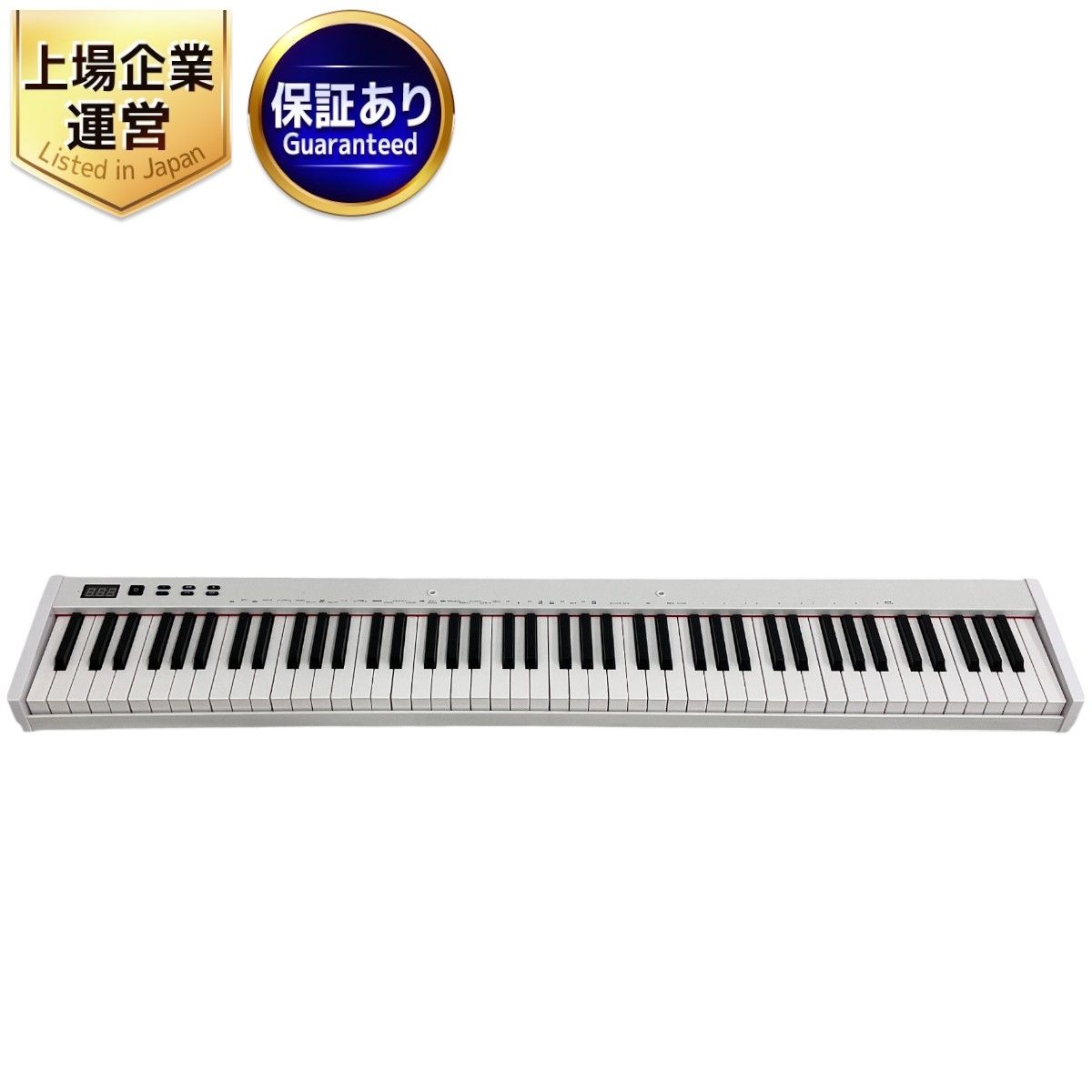 超美品！NikoMaku 電子ピアノホワイト 88鍵盤 Amazon | ニコマク NikoMaku 電子ピアノ 88鍵盤 折り畳み式 SWAN