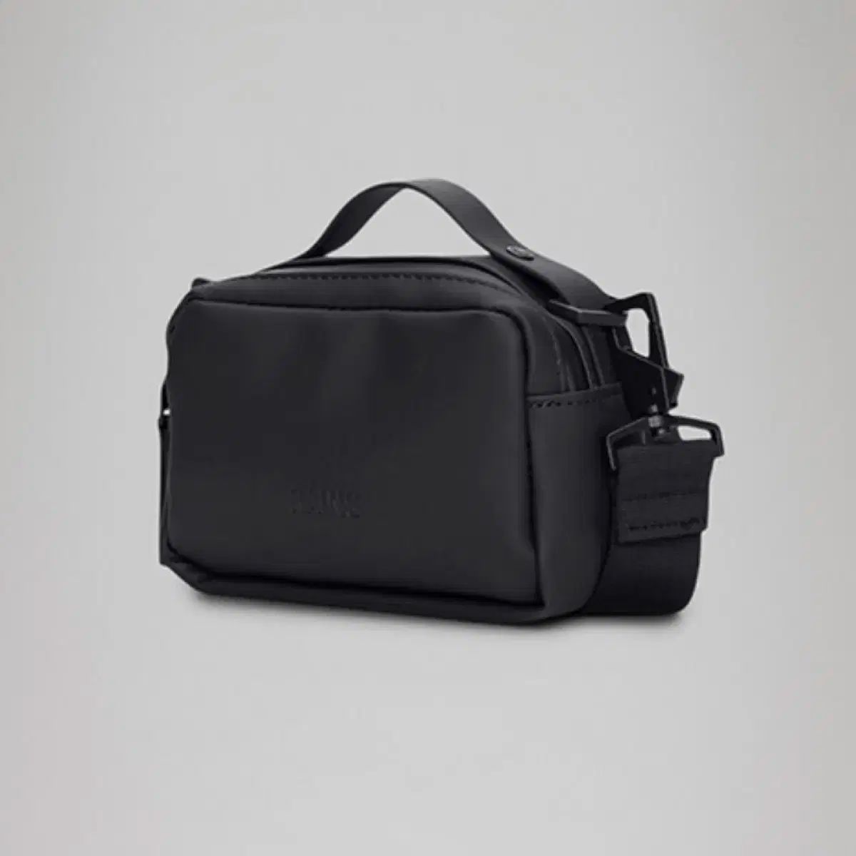 RAINS レインズ ボックスバッグ micro ー black ／ クロスバッグ バッグ