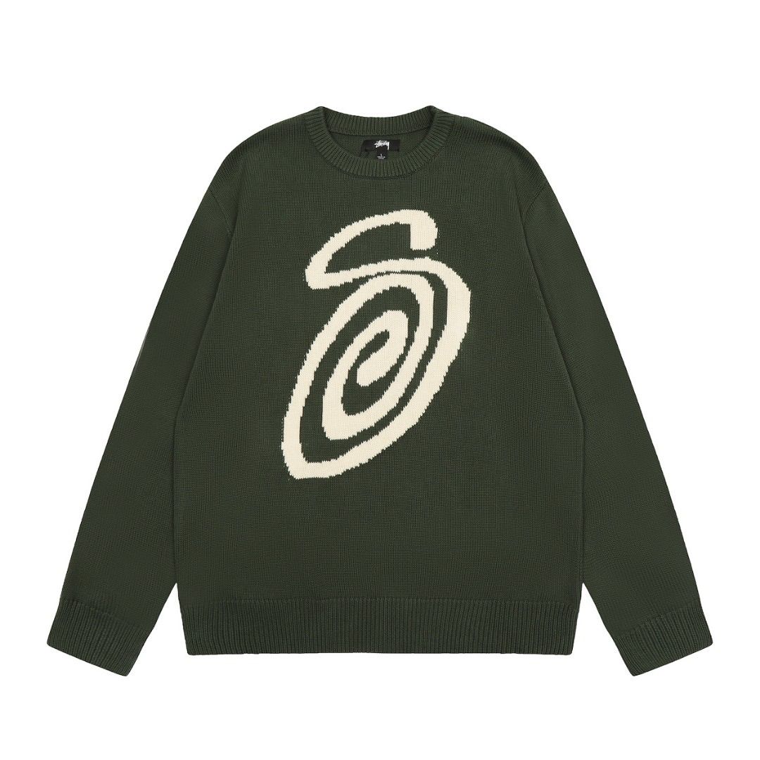 STUSSY CURLY SWEATER ステューシー ニットセーター 男女兼用 ユニ