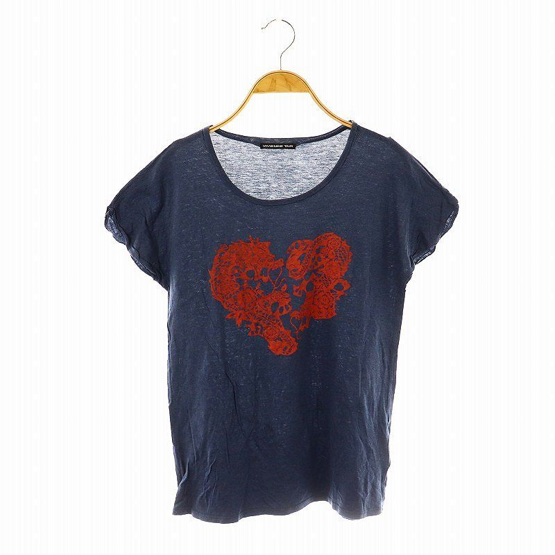 ヴィヴィアンタム VIVIENNE TAM ドラゴン ハート Tシャツ カットソー 0 