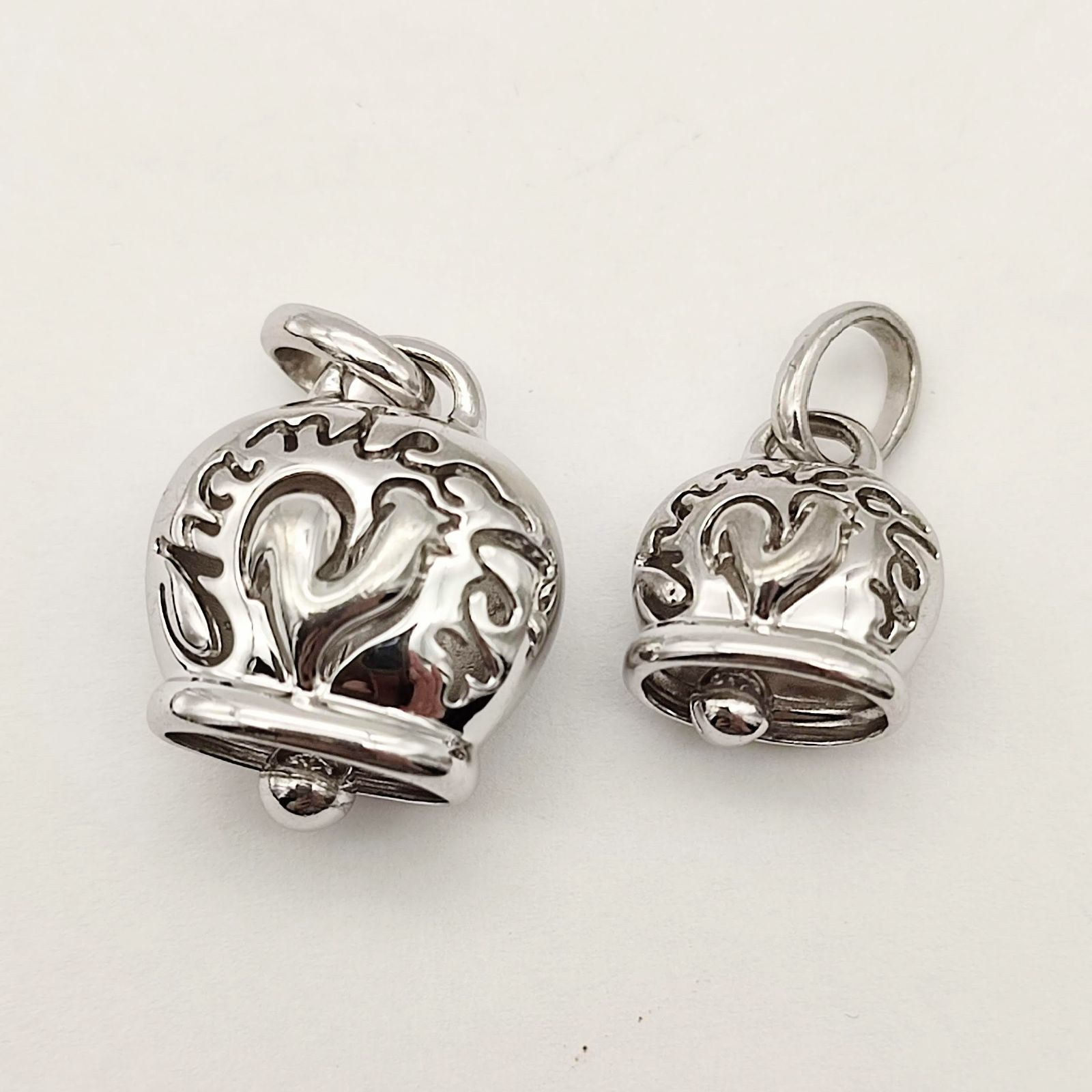 美品】Chantecler シャンテクレール 幸運のベル 2連ネックレス