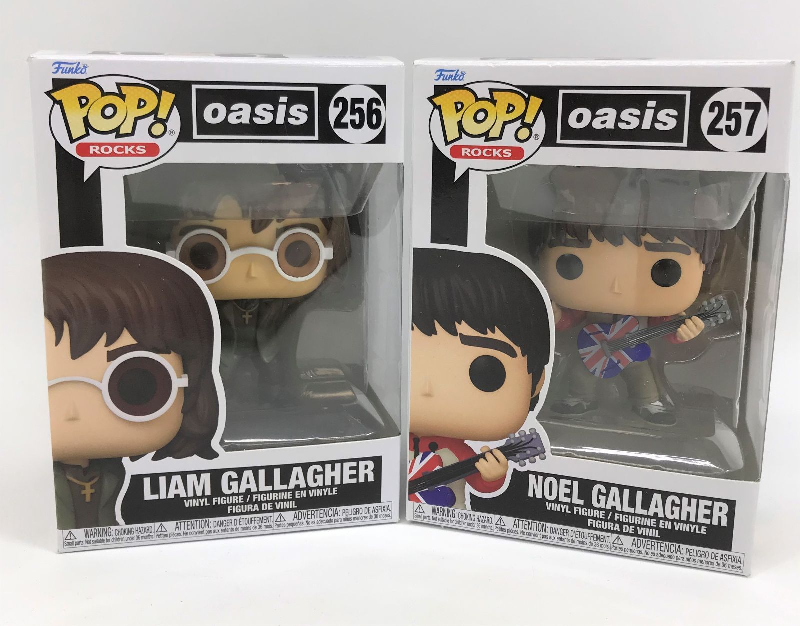 oasis オアシスフィギュアfunk pop ノエルギャラガーリアム