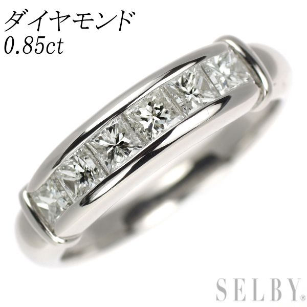 Pt900 ダイヤモンド リング 0.85ct - メルカリ 