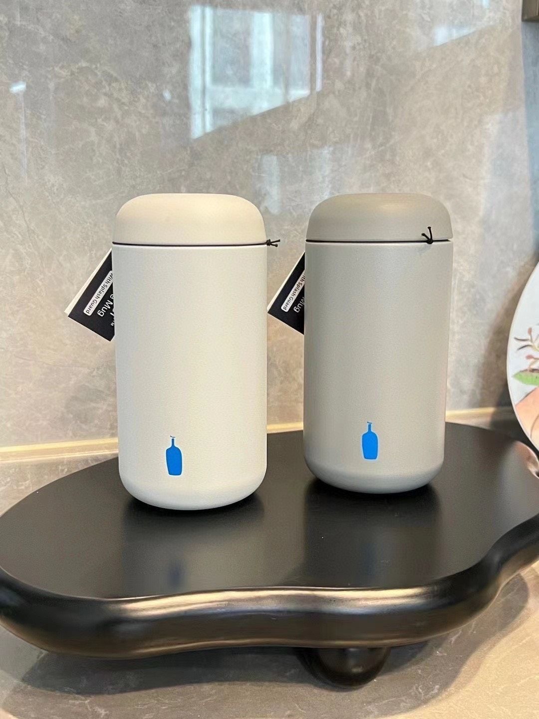 ブルーボトルコーヒー カータームーブマグ fellow bluebottle タンブラー350ml グレーホワイト