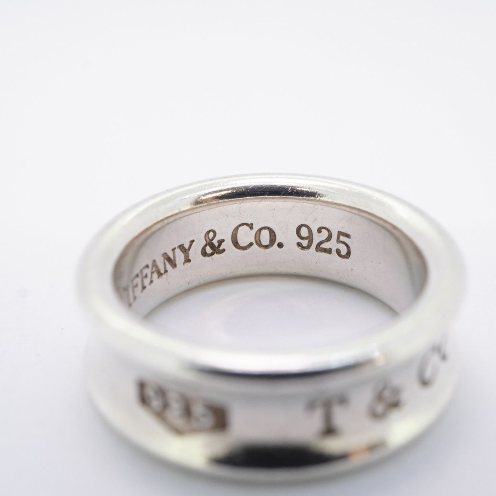 Tiffany ティファニー ナローリング 12号 SV925 シルバー 楽天市場】TIFFANY&Co. ティファニー ノーツナローリング SV925