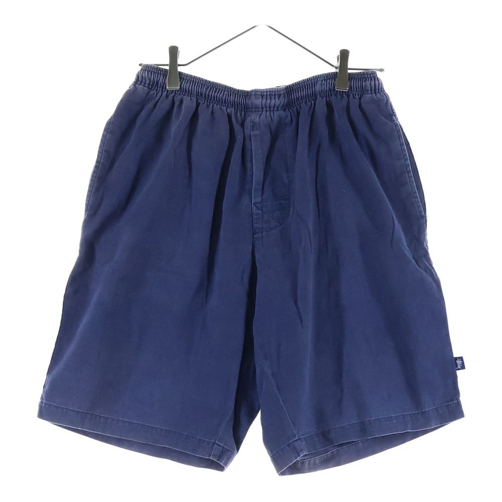 STUSSY ステューシー 00s OLD STUSSY オールドステューシー 紺タグ コットン ハーフパンツ ショーツ ネイビー