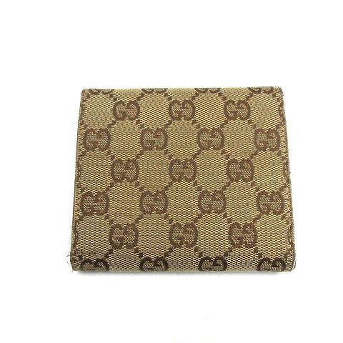 グッチ GUCCI 3つ折り財布 GGキャンバス 120933・2118 ベージュ