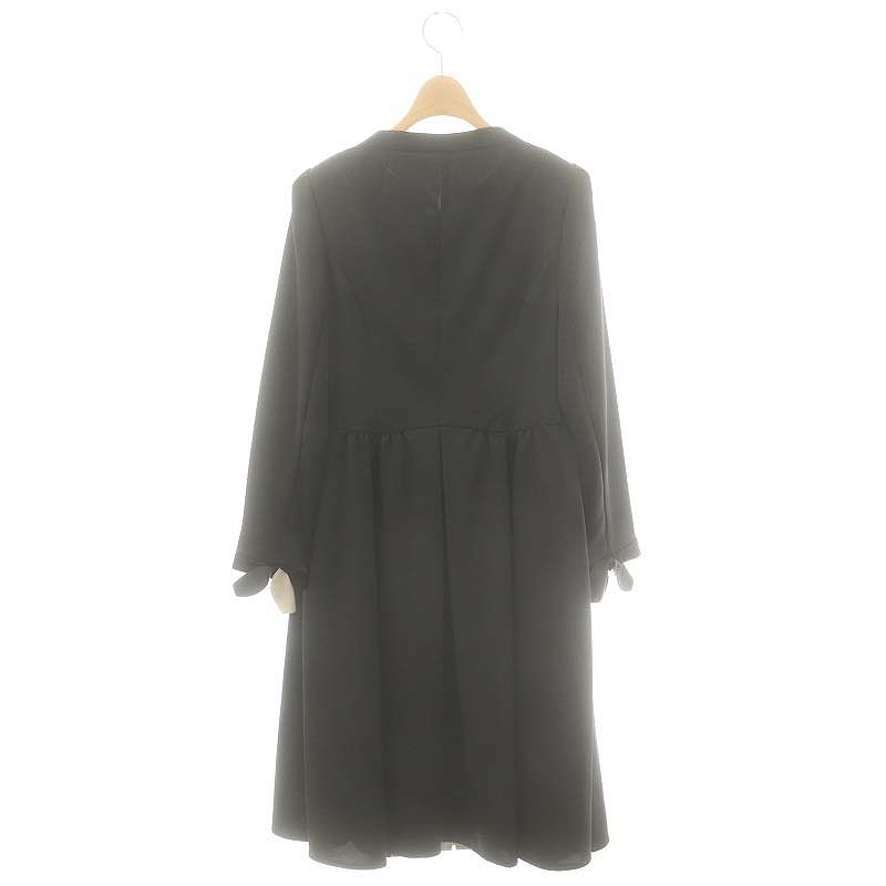 ルネ Rene プリマコート スプリングコート ロング 34 ブラック /ES