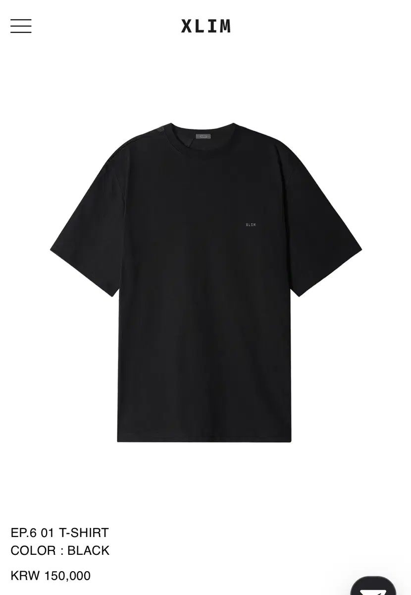Xlim EP 6 01 T ー SHIRT 半袖 M