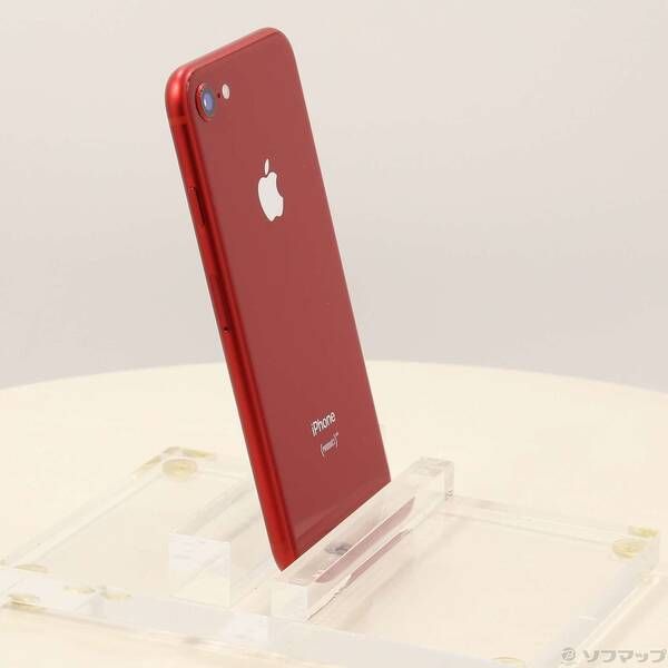 【美品】iPhone8 64GB SIMフリー MRRY2J/A レッド 中古品〕 iPhone8 64GB プロダクトレッド MRRY2J／A SIMフリー【196