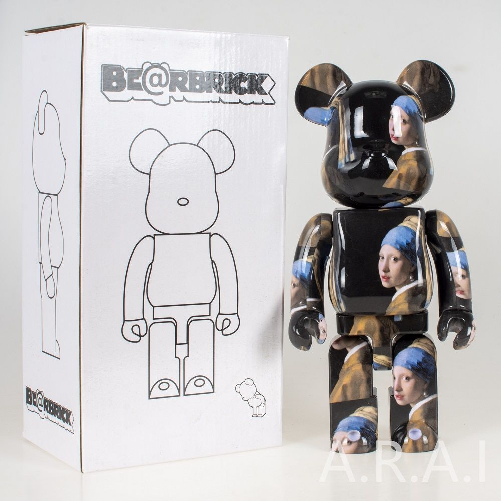 新品未使用】【割引価格】【数量限定】 ベアブリック BE@RBRICK ART 絵 フェルメール 28センチ 400％ 真珠の耳飾りの少女 ABS -  メルカリ