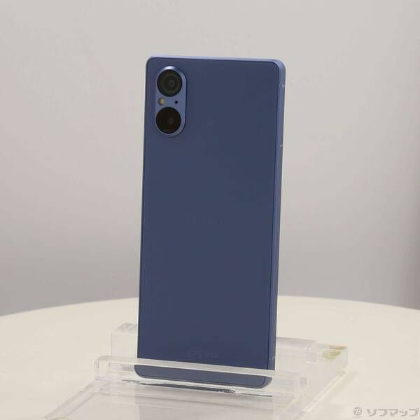 中古品〕Xperia 5 V 256GB ブルー XQ-DE44 SIMフリー【258