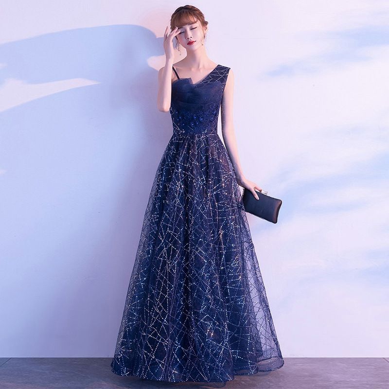 ラメ加工ドレス ブライズメイド用
