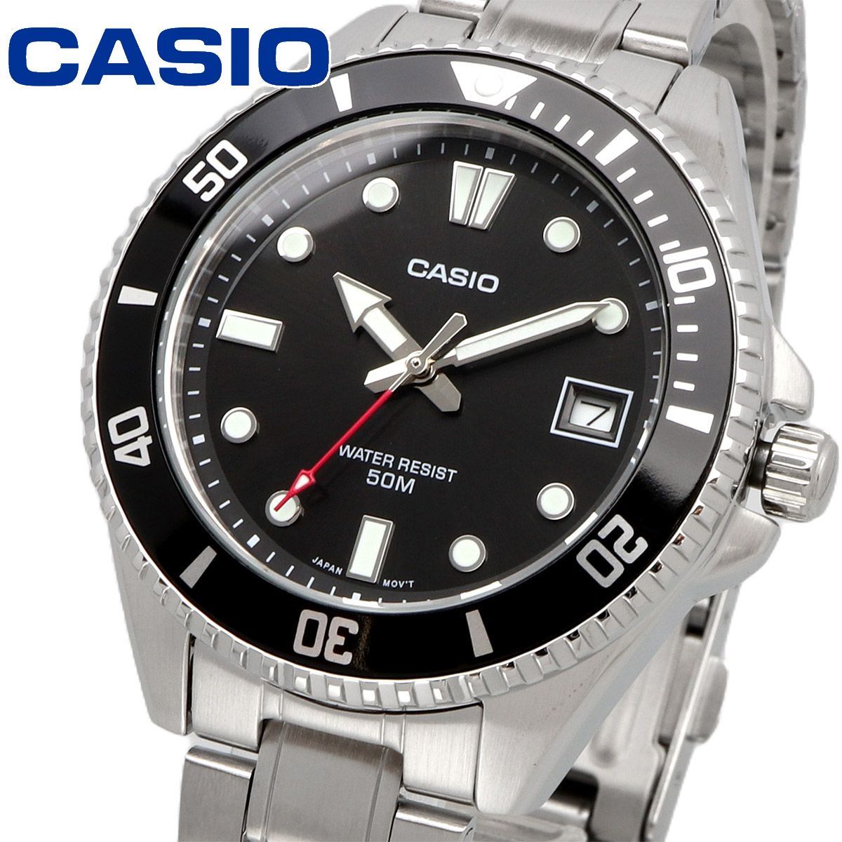 新品 未使用 時計 CASIO 腕時計 カシオ 時計 ウォッチ CASIO カシオ スタンダード クオーツ メタルバンド 海外モデル メンズ ユニセックス MDV-10D-1A1V [並行輸入品]