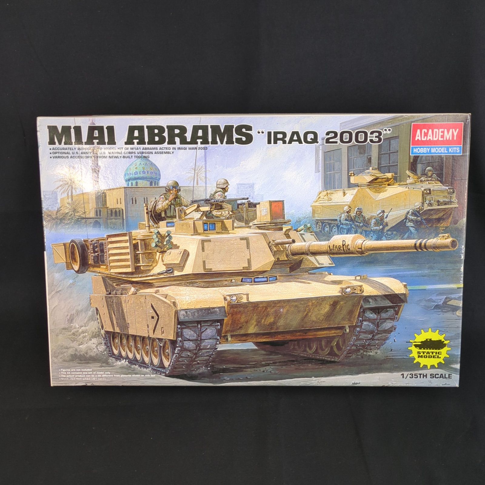 輸入キット 当時物 SUNNY | ACADEMY 13202 1|35 M1A1 Abrams IRAQ 2003 M1A1エイブラムス イラク 2003
