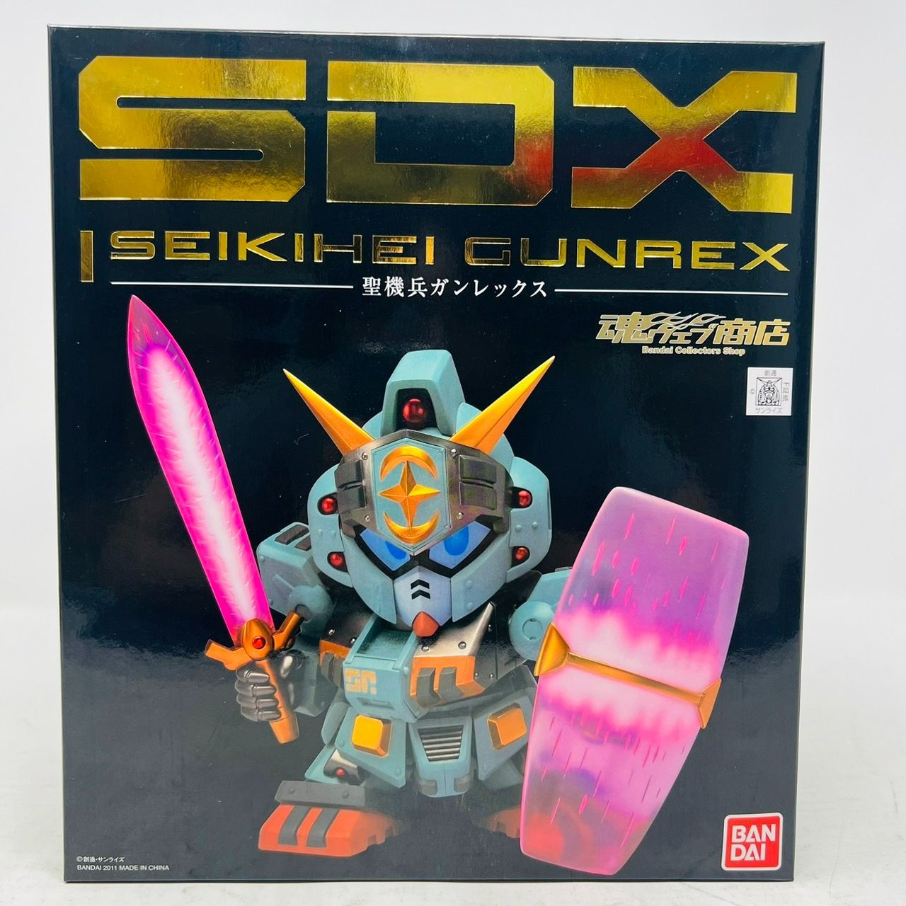 SDX 聖機兵ガンレックス バンダイ フィギュア / SDガンダム 外伝 聖機 