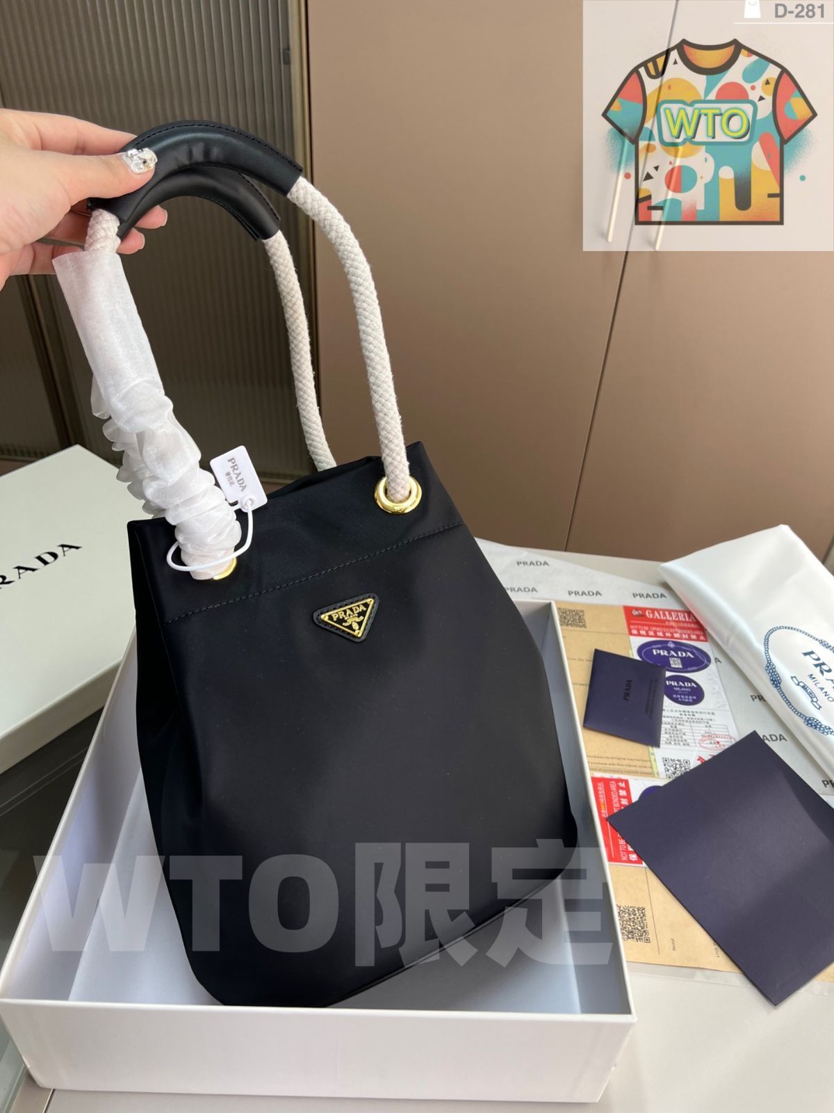 PRADA 2025 年春夏季 バケットトートバッグ -HCZ66 - メルカリ