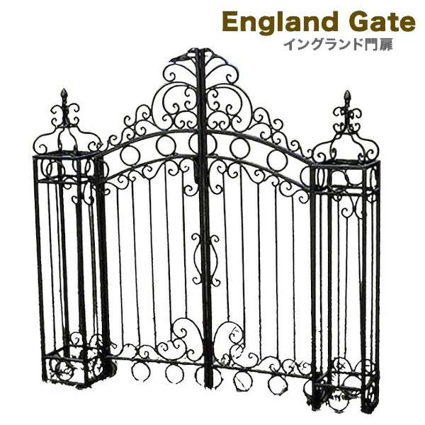 エクステリア 門扉 0100128-0100127×2 人気 おしゃれ エクステリア ガーデニング ガーデン 庭 ヨーロッパ 庭 アンティーク家具 フェンス プランターローズ