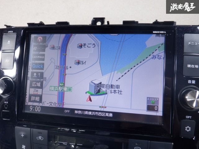 さい　日産純正カーナビ MM515D-L 8インチ　c26セレナパネル 2018年 日産 セレナ C26 純正カーナビ MM515D-L 8インチ - メルカリ