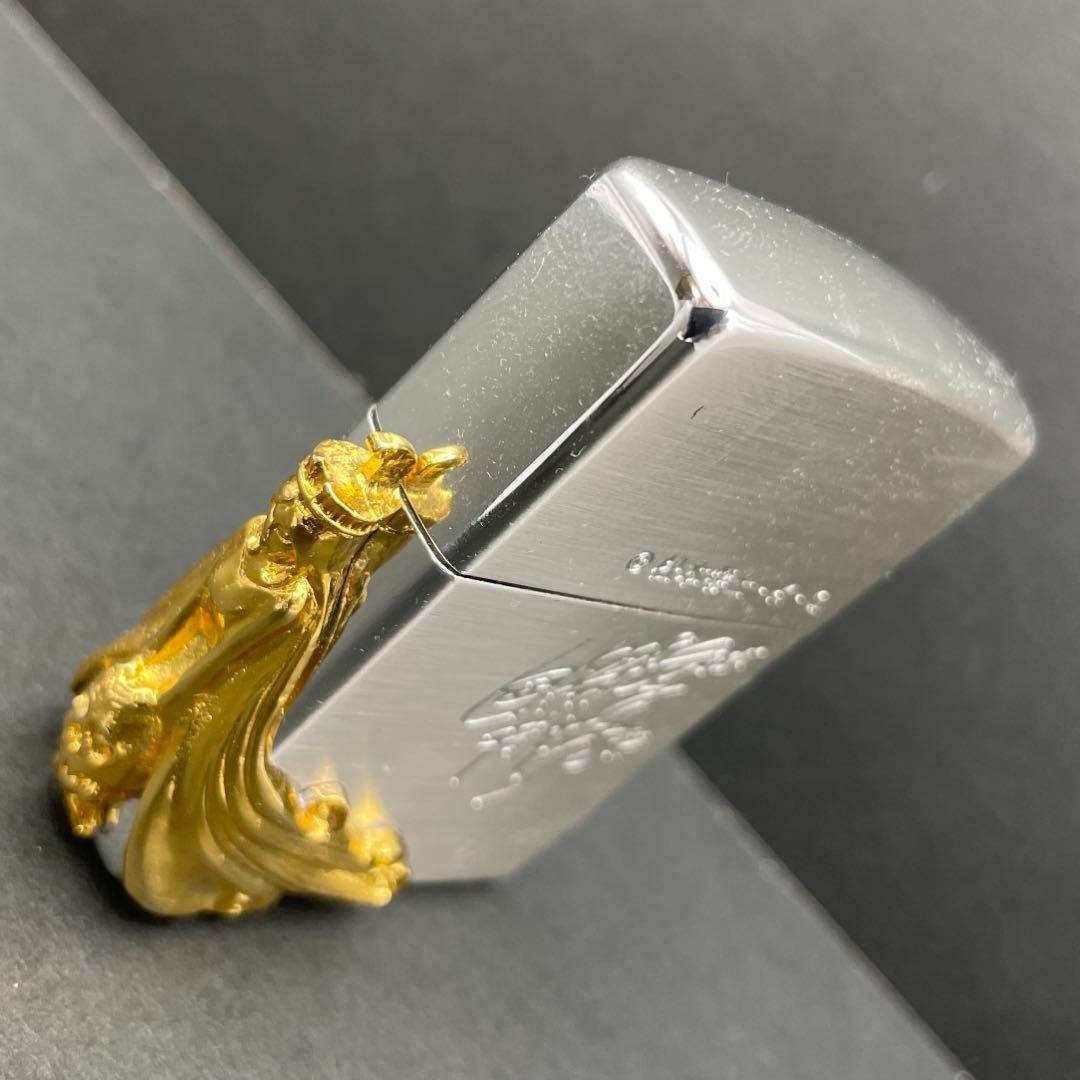 zippo クイーンエメラルダス ゴールドメタル 限定品 1998年製 zippo クイーンエメラルダス ゴールドメタル 限定品 1998年製