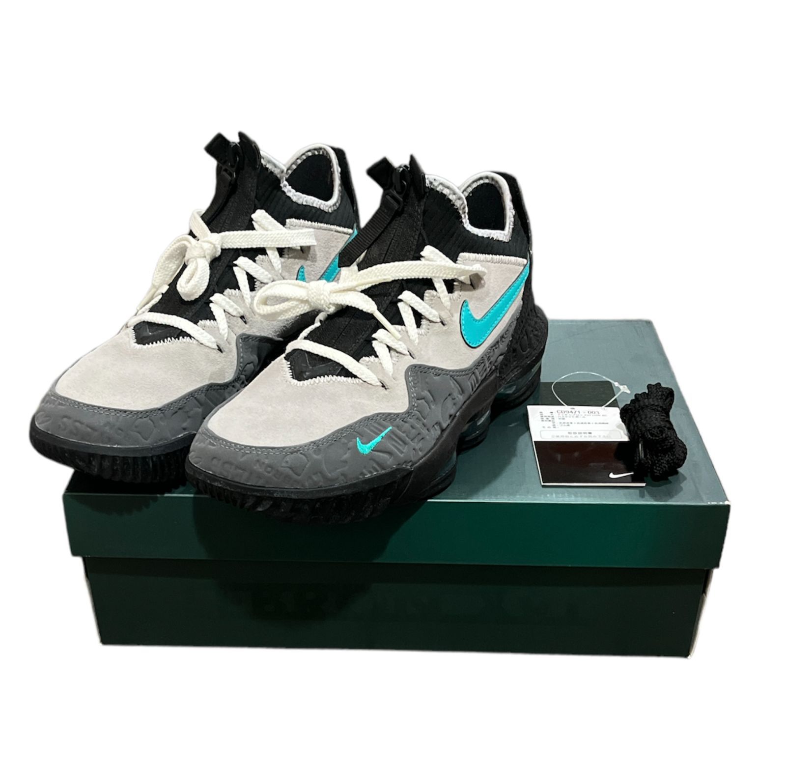 NIKE LEBRON XVI LOW AC ATMOS JADE レブロン - メルカリ
