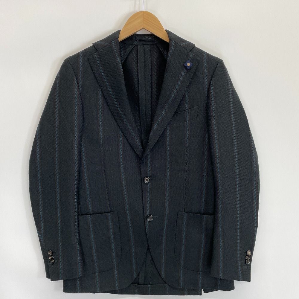 LARDINI 3Bネイビージャケット 濃く JQ0526AQ 