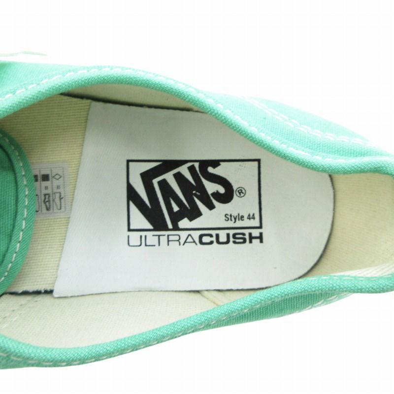 極美品　vans オーセンティック　アナハイム　スエード　グリーン　2012 極美品 vans オーセンティック アナハイム スエード グリーン