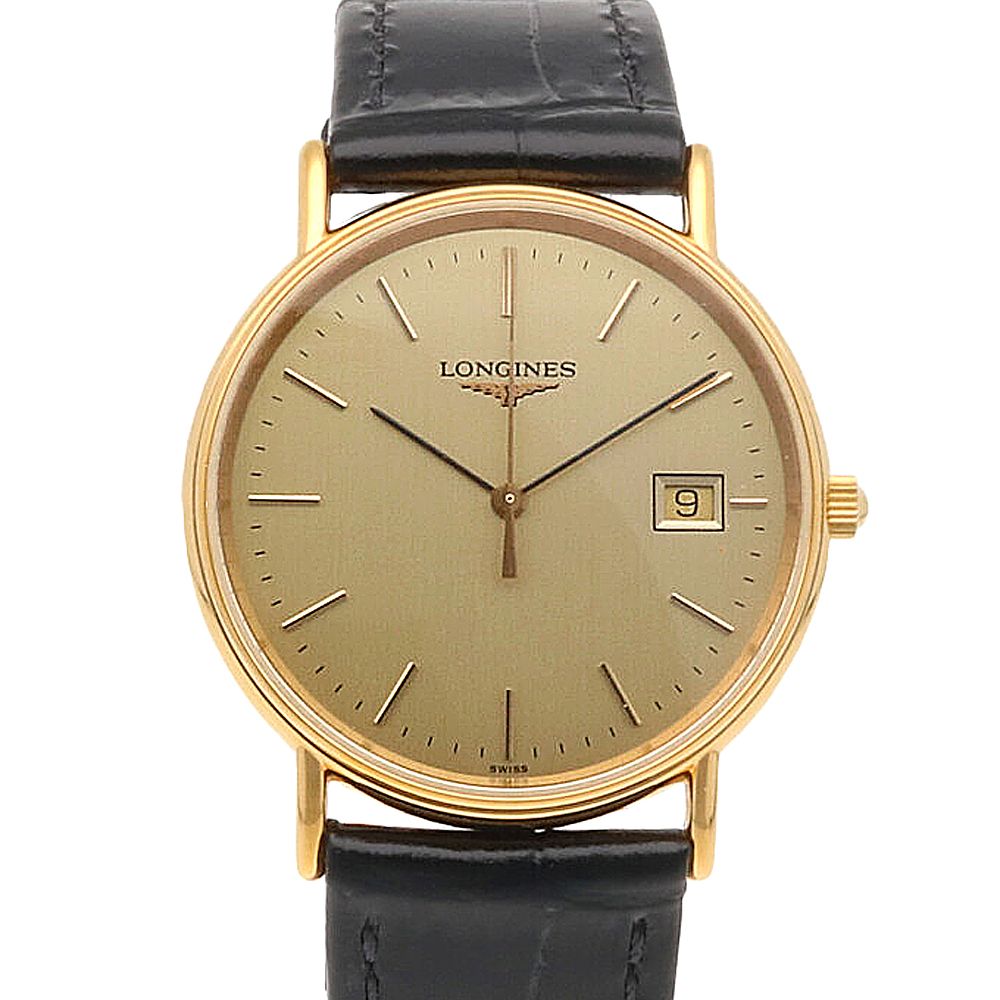 Longines L4.636.2 ゴールドカラー文字盤-