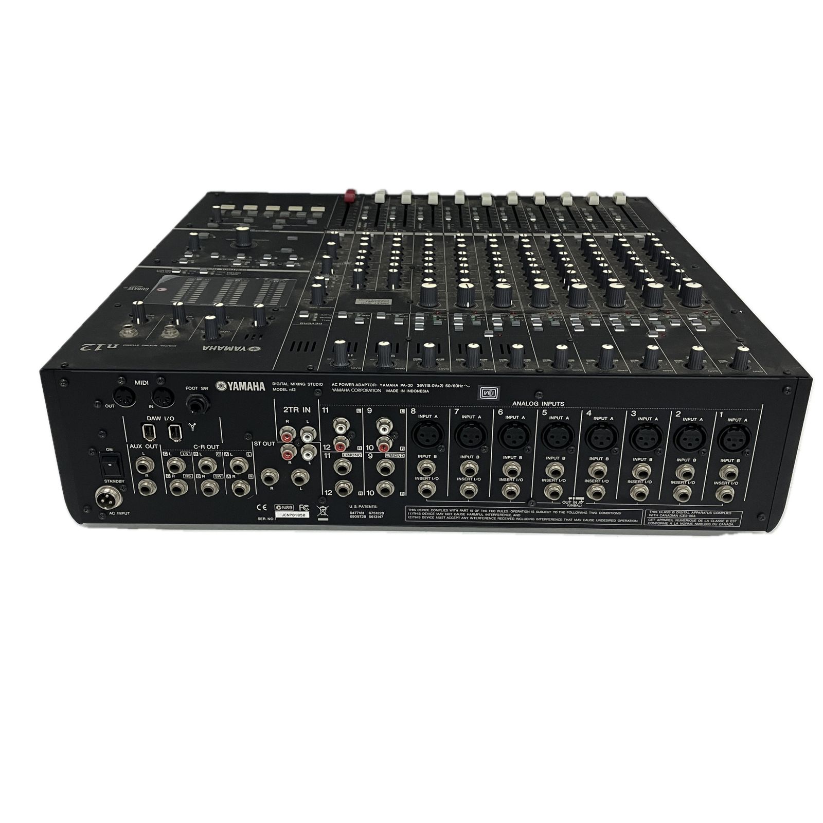 YAMAHA N12 デジタルミキシングスタジオ 12chミキサー オーディオインターフェイス ジャンク S10497703