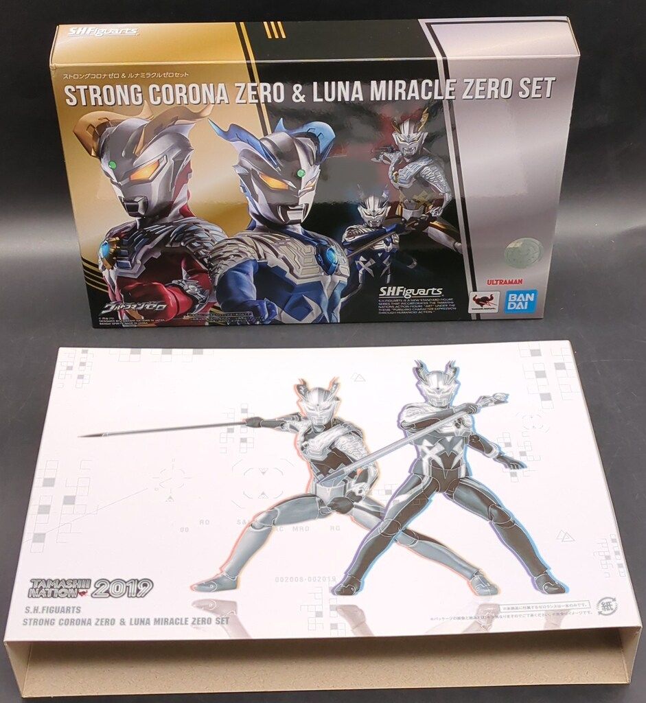 S.H.Figuartsウルトラマンゼロ ストロングコロナゼロ&ルナミラクルゼロ Amazon | S.H.Figuarts ストロングコロナゼロ ＆ ルナミラクル